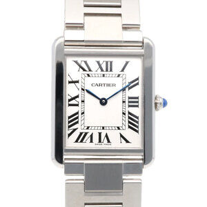 Cartier Tank Solo LM Wristwatch, Stainless Steel, W5200014(3169), Quartz Move...